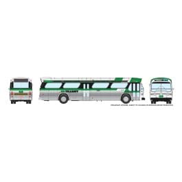 HO 1/87 New Look Bus (Deluxe) - GO Transit #1100