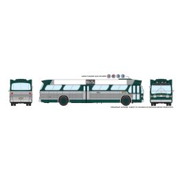 HO 1/87 New Look Bus (Deluxe) - NYC Green #8091