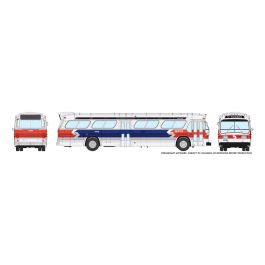 HO 1/87 New Look Bus (Deluxe) - SEPTA White #4315