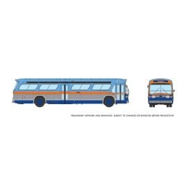 HO 1/87 New Look Bus (Deluxe): Long Island MSBA: #659