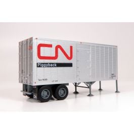 HO 26' Can-Car Dry Van Trailer w/side door: CN Piggyback: #260109