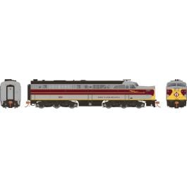 HO PA-1 (DC/Silent): Erie Lackawanna - Grey and Maroon: #855