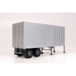 HO 26' Can-Car Trailer: Silver Unlettered