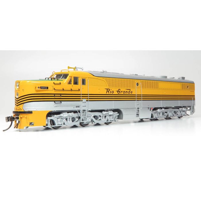 HO Scale PA-1 (DC/DCC/Sound): D&RGW (Yellow + silver 5-stripe) #6013
