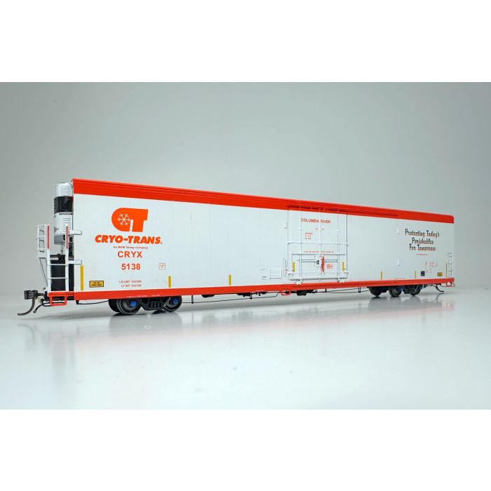 リモコーン HO Greenbrier 7780cuft Reefer w/Sound: Cryo-Trans: #5138 Columbia
