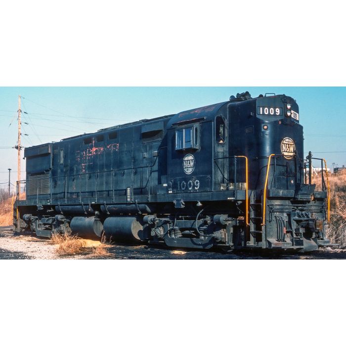 HO ALCO C-425 High Hood (DC/DCC/Sound): Norfolk & Western - Black