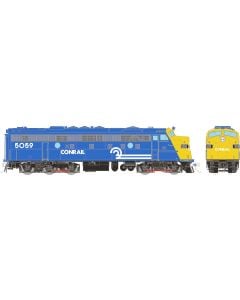 HO EMD FL9 (DC/Silent): Conrail - Blue & Yellow: #5059