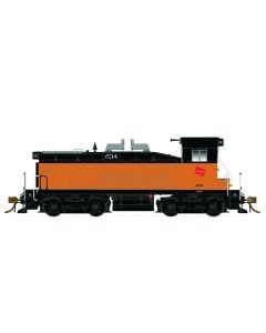 HO scale SW1200 (DC/Silent): Milwaukee Road #634