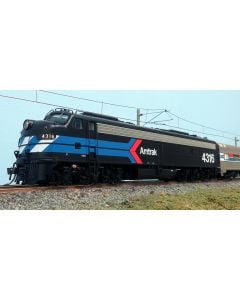 HO EMD E8A (DC/DCC/Sound): Amtrak - Early Black Scheme: #4316