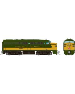HO ALCo FA-1 (DC/DCC/Sound): Canadian National - Green & Yellow Scheme: #9400