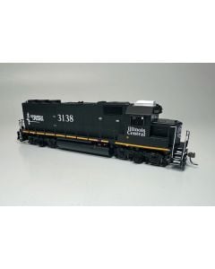 HO EMD GP40R (DC/DCC/Sound): Illinois Central - Black Scheme: #3138