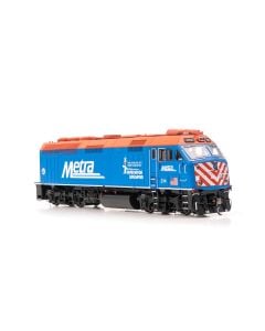 HO F40PHM-2 (DC/Silent): Metra - Blue Scheme / OL: #214
