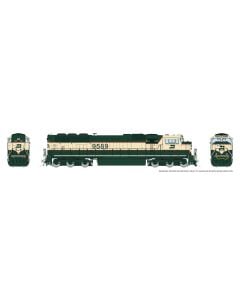 HO SD70MAC (DC/DCC/Sound): Burlington Northern - Executive Scheme: #9616