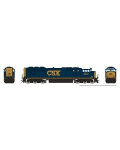 HO SD70AC w/ Flared Rad (DC/DCC/Sound): CSX - YN3: #4797