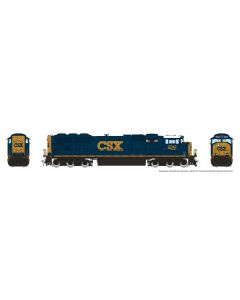 HO SD70AC w/ Flared Rad (DC/Silent): CSX - YN3c Rebuild: #4725