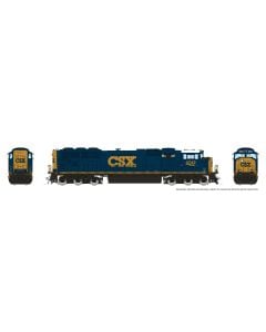 HO SD70AC w/ Flared Rad (DC/Silent): CSX - YN3c Rebuild: #4742