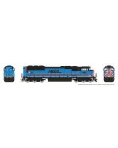 HO SD70MACH (DC/DCC/Sound): Metra - Light Blue/Black: #523