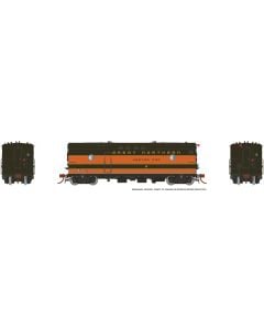 HO scale Steam Heater Car: Great Northern: #9