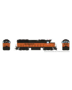 HO EMD GP40 (DC/Silent): Milwaukee Road: #2029
