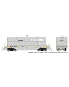 HO Greenbrier Coil Car: Ferromex (AOK) - Gray: 6-Pack #1