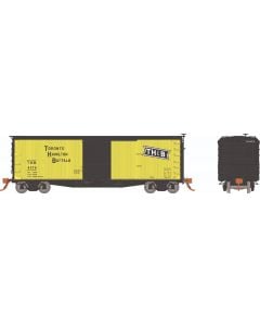 HO USRA Double-Sheathed Boxcar: TH&B - Yellow Scheme: 2-Pack #2
