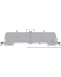 HO Procor 20K gal Tank Car: Painted, Unlettered - Later 100 Ton Style