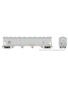 HO Trinity 6241cuft Covered Hopper: DOWX (Dow Chemical): Single Car