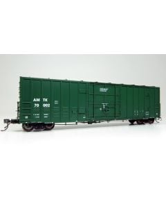 HO scale B100 Boxcar: Amtrak - Green: 3-Pack