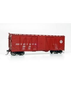 HO USRA Single-Sheathed Boxcar: PRR (Youngstown door) - 6-Pack