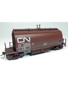 HO Long Barrel Ore Hopper: CN Mineral Brown - Single Car