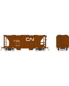 HO Enterprise Covered Hopper: CN - MOW Red: Single Car #1