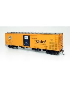HO Santa Fe RR-56 Mechanical Reefer: Chief Slogan - 4-Pack