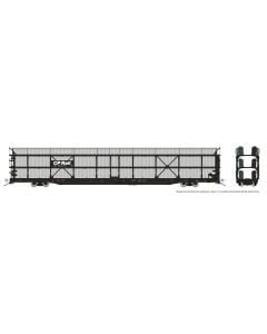 HO NSC 89' Tri-Level Autorack: CP Rail - Black Panel w/ mesh: Single Car