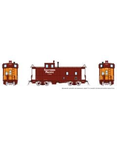 HO SP C-40-3 Steel Caboose: SP - Gothic Small w/ roofwalk: #1216
