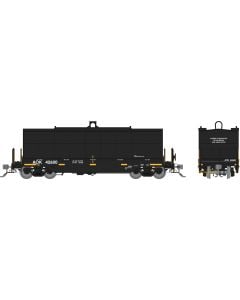 HO Greenbrier Coil Car: Arkansas & Oklahoma  - Black: Single Car