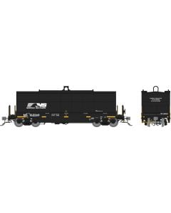 HO Greenbrier Coil Car: Norfolk Southern - Black: 6-Pack #2