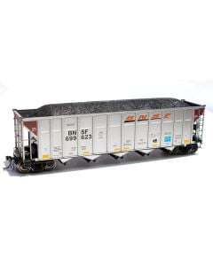 HO AutoFlood III Coal Hopper: BNSF Wedge scheme - Single Car (Double Rotary): #6