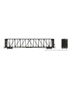 HO NSC Centerbeam Flatcar: Norfolk Southern - Black / Patchout: Single Car
