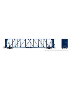 HO NSC Centerbeam Flatcar: Ontario Northland - Blue: Single Car