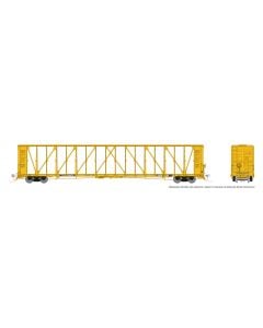 HO NSC Centerbeam Flatcar: Trailer Train (TTZX) - Late, Flush Deck: Single Car