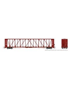 HO NSC Centerbeam Flatcar: Wisconsin Central - Red: 6-Pack