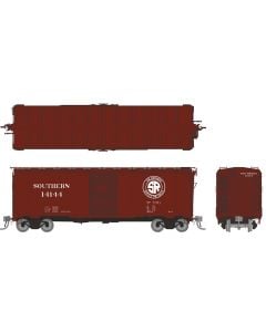 HO 1937 AAR 40' Boxcar - Square corner: Southern: 6-Pack