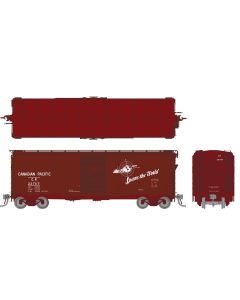 HO 1937 AAR 40' Boxcar: CPR - Spans the World: 6-Pack