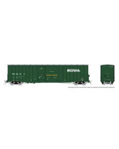 HO Trenton Works 6637cuft boxcar: BC Rail - As-Delivered: 6-Pack #1