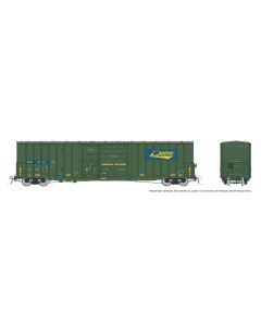 HO Trenton Works 6637cuft boxcar: Rapido Trains: #2019 Single Car