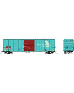 HO PC&F 5241cuft boxcar: BKTY - Patchout: 3-Pack #1