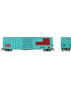 HO PC&F 5241cuft boxcar: BKTY - Patchout: 3-Pack #2