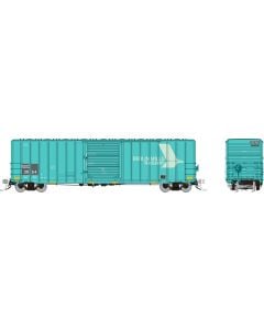 HO PC&F 5241cuft boxcar: EEC - Patchout: 3-Pack #1