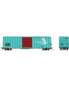 HO PC&F 5241cuft boxcar: EEC - Patchout: 3-Pack #2
