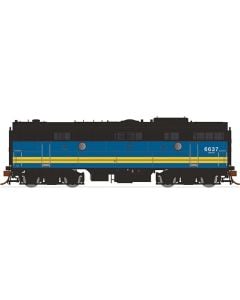 HO Scale F9B DC (Silent): VIA Rail (ex CN) #6637